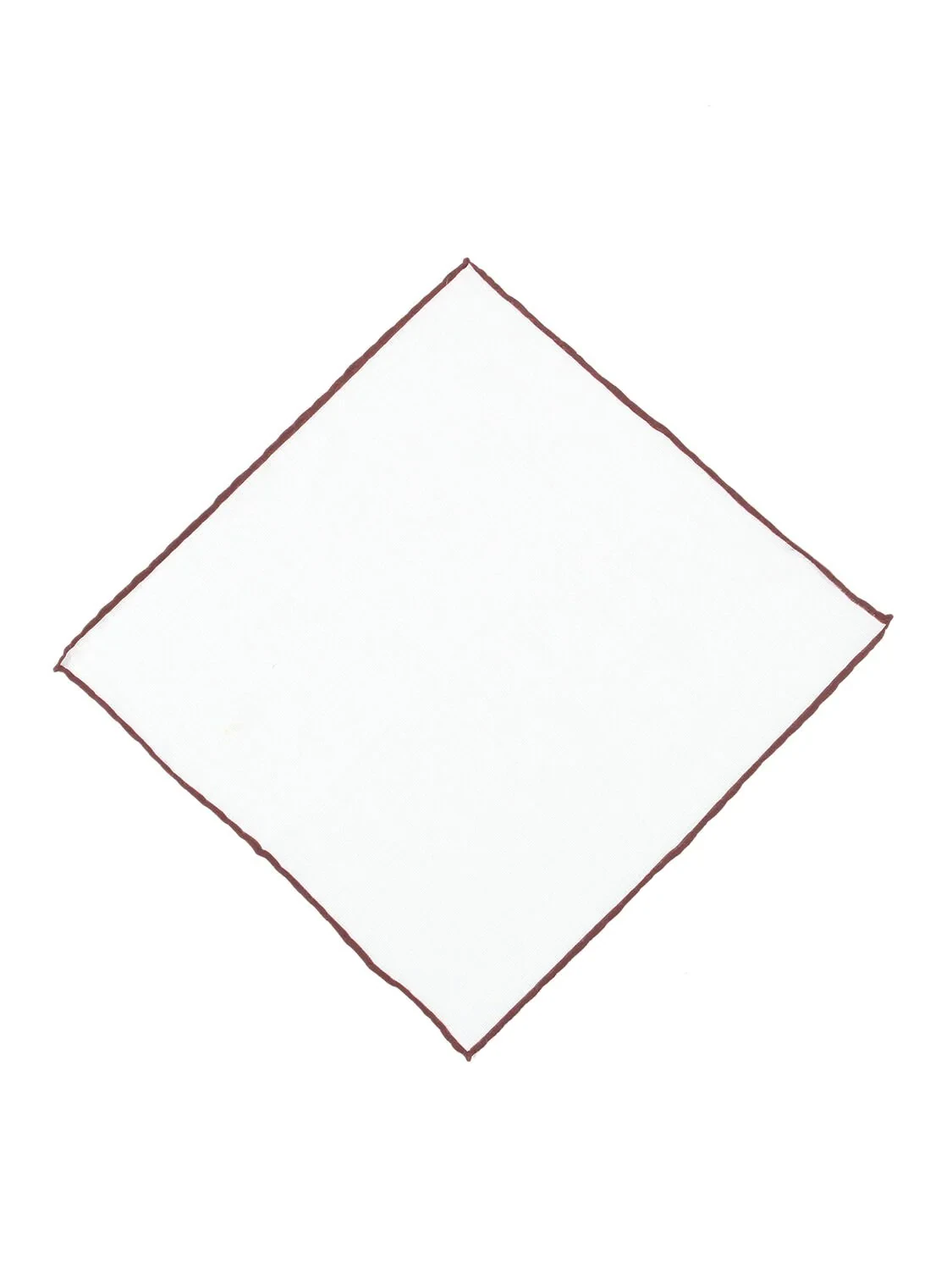 Purple %100 Keten Handkerchief - 1