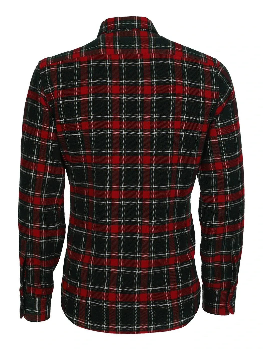 Red Checkered Regular Fit Weaving Casual Shirt - 7