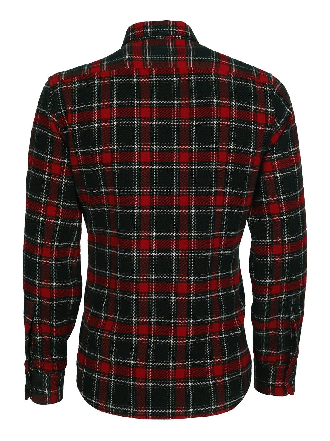 Red Checkered Regular Fit Weaving Casual Shirt - 7