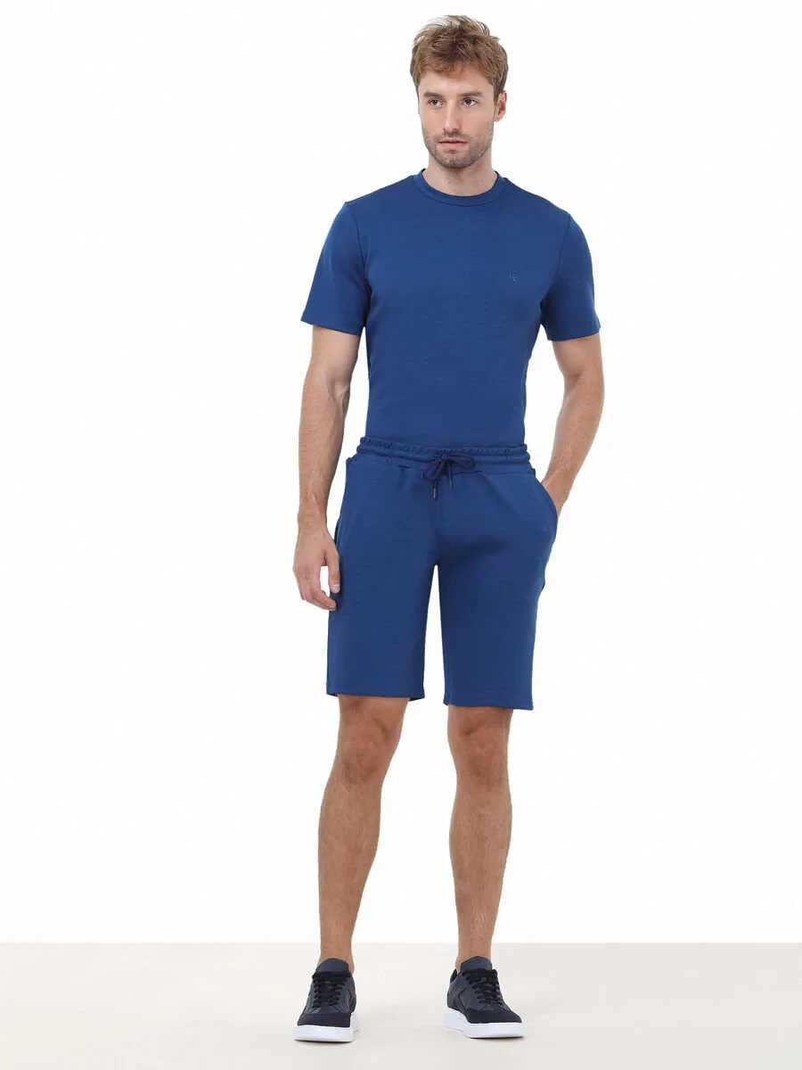 Saks Knitting Jogging Fit Sport Bermuda - 2
