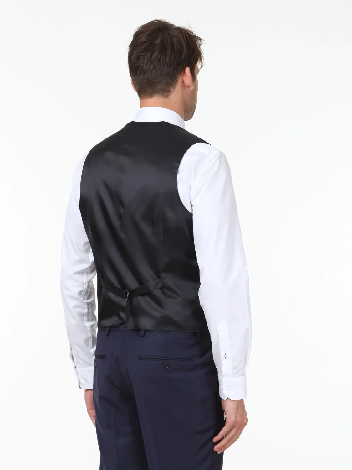 Saks Plain Classical Waistcoat - 4