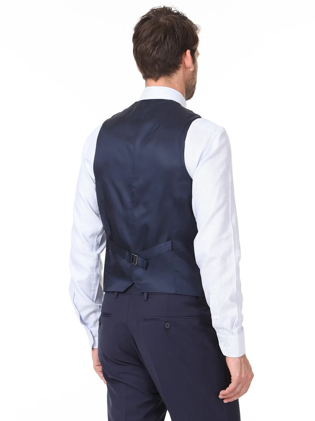 Saks Plain Classical Waistcoat - 4