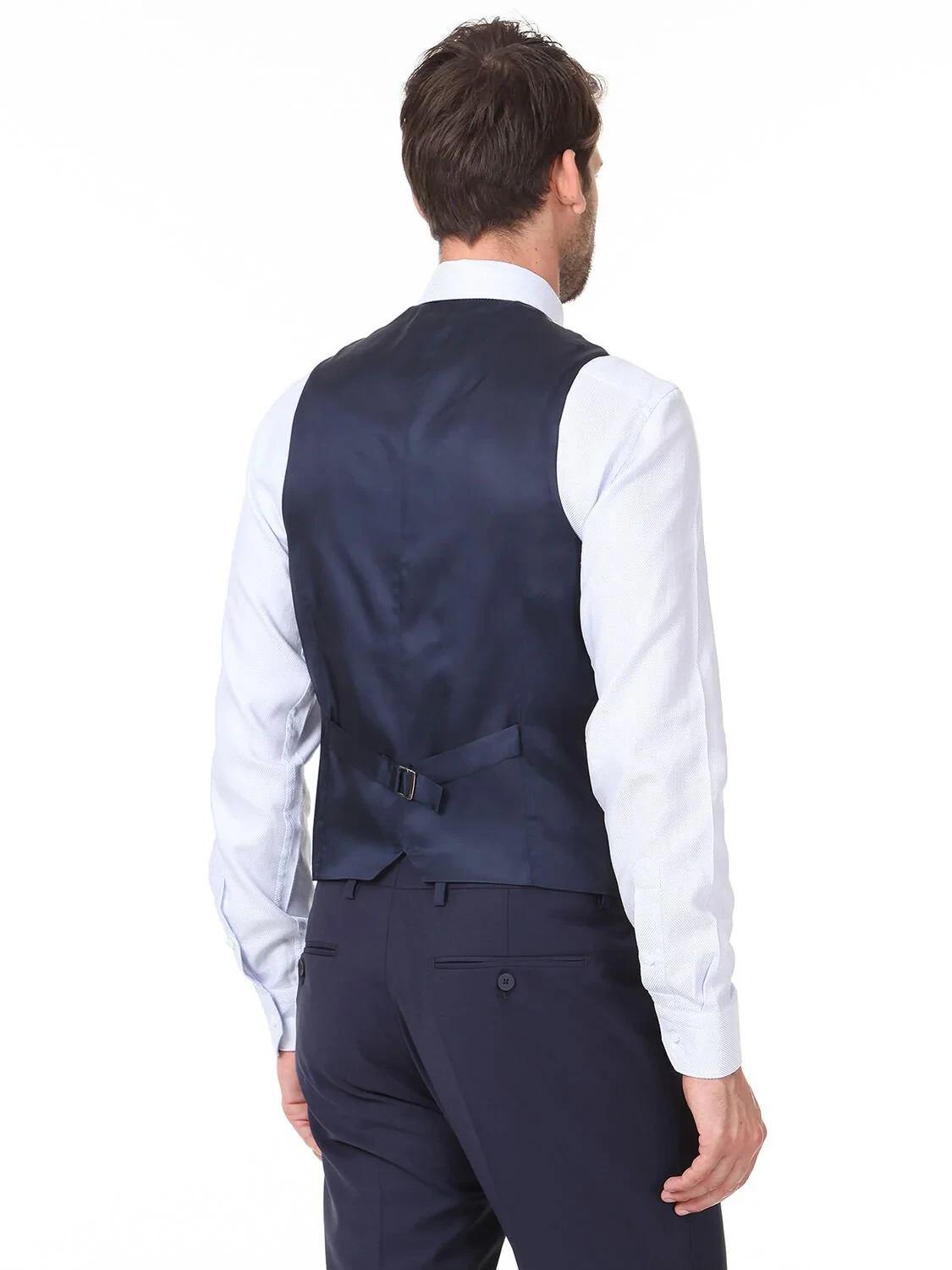 Saks Plain Classical Waistcoat - 4