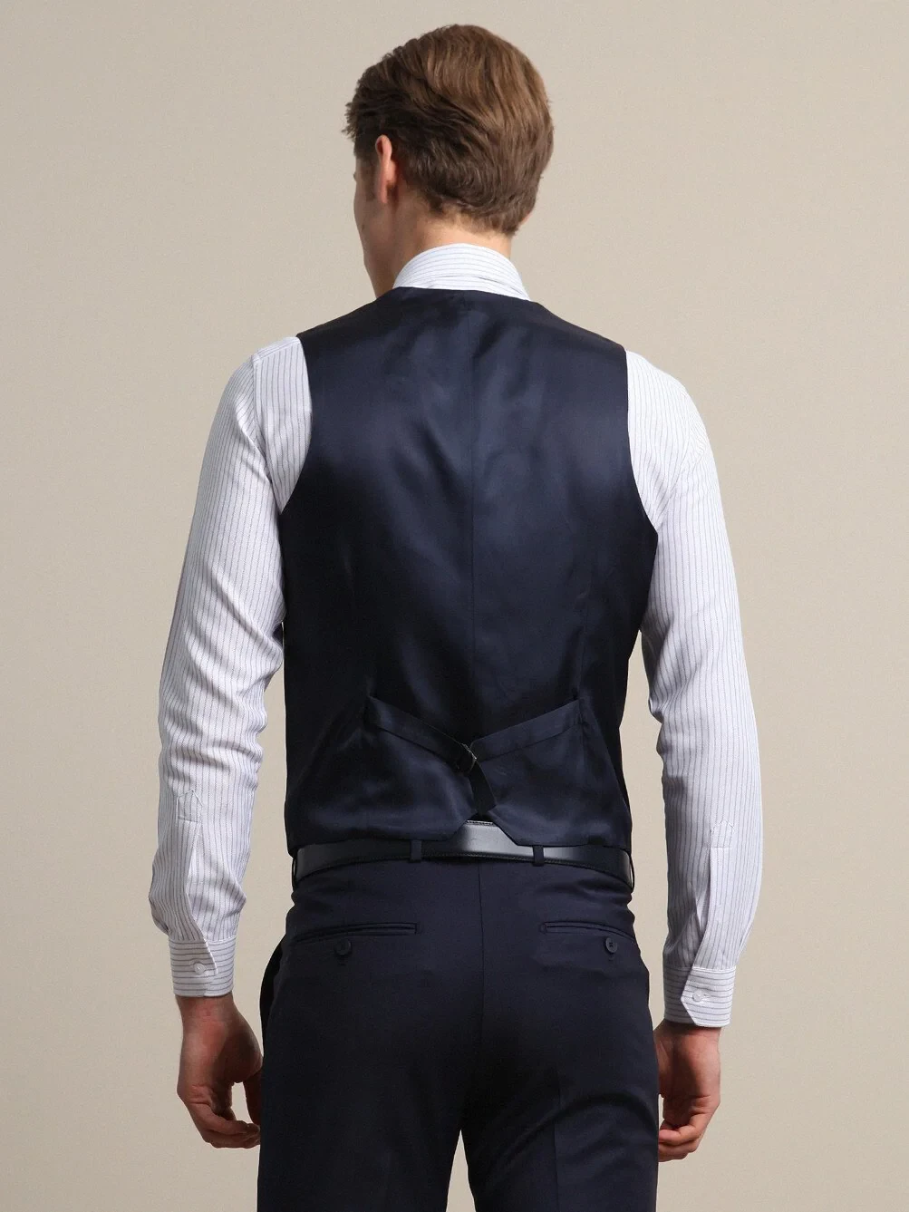 Saks Plain Classical Waistcoat - 5
