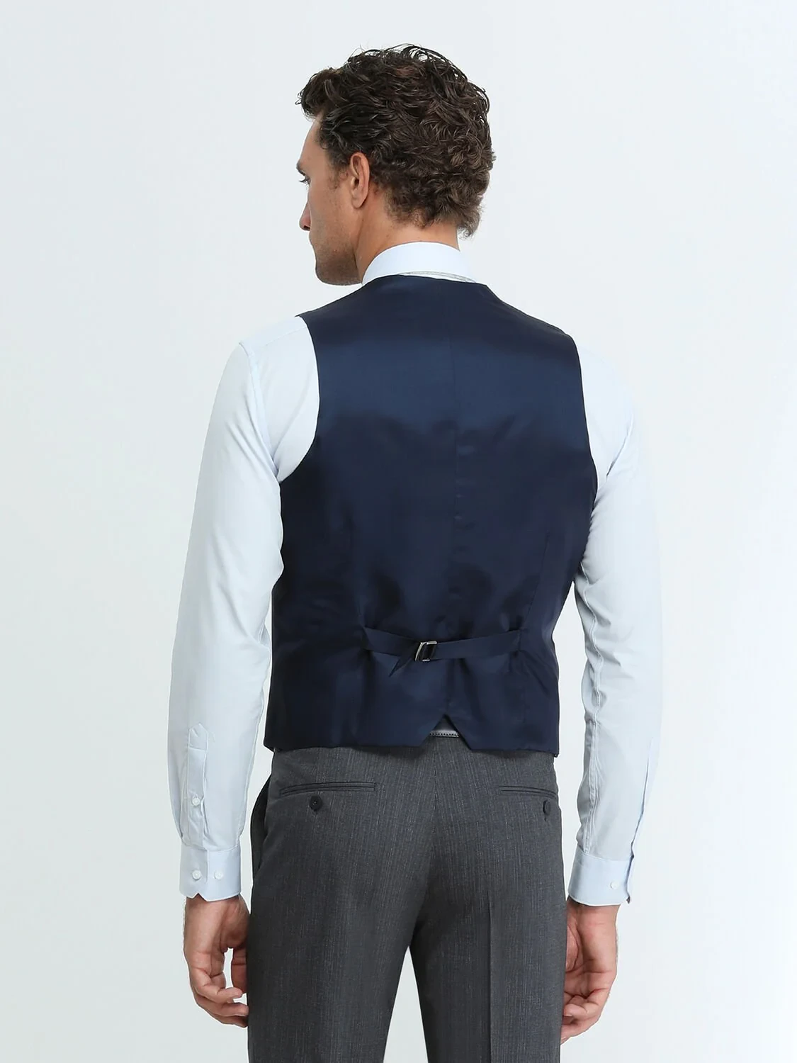 Saks Plain Classical Waistcoat - 4