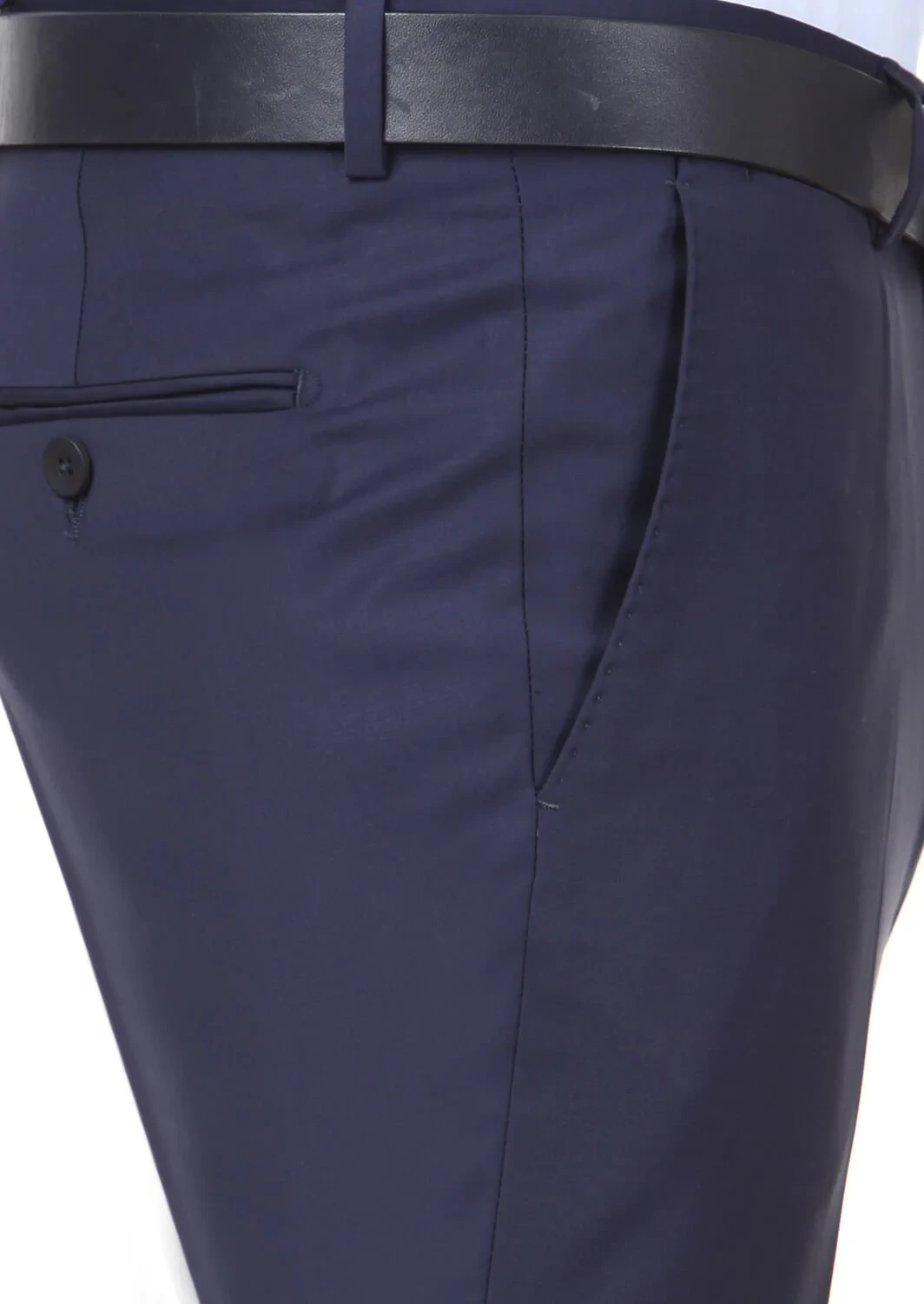 Saks Weaving Slim Fit Classical Wool Blended Trousers - 3