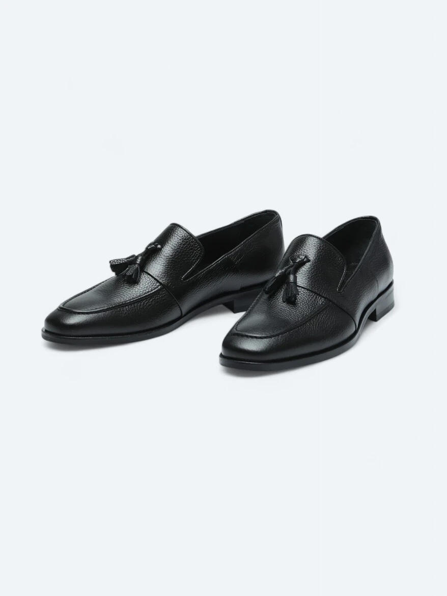 Siyah Loafer - 2