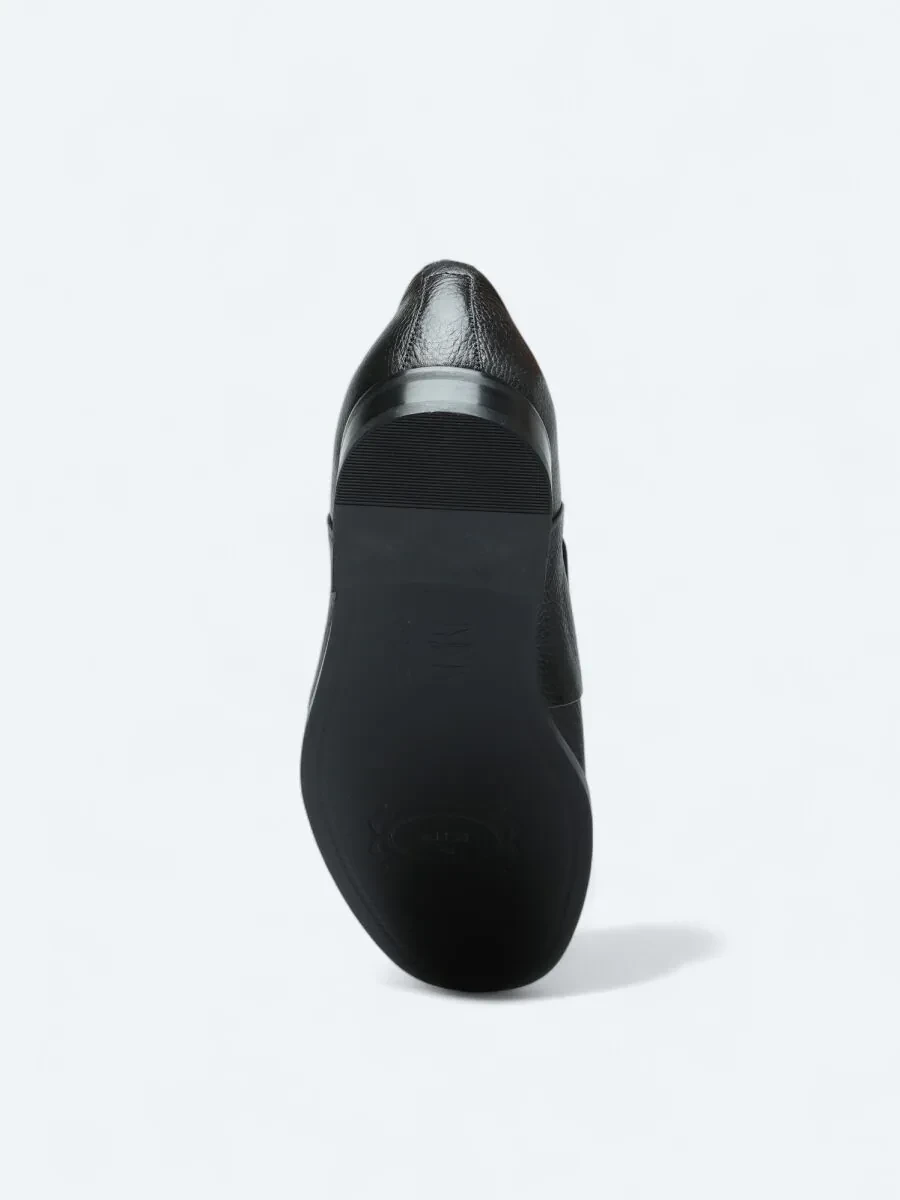Siyah Loafer - 4