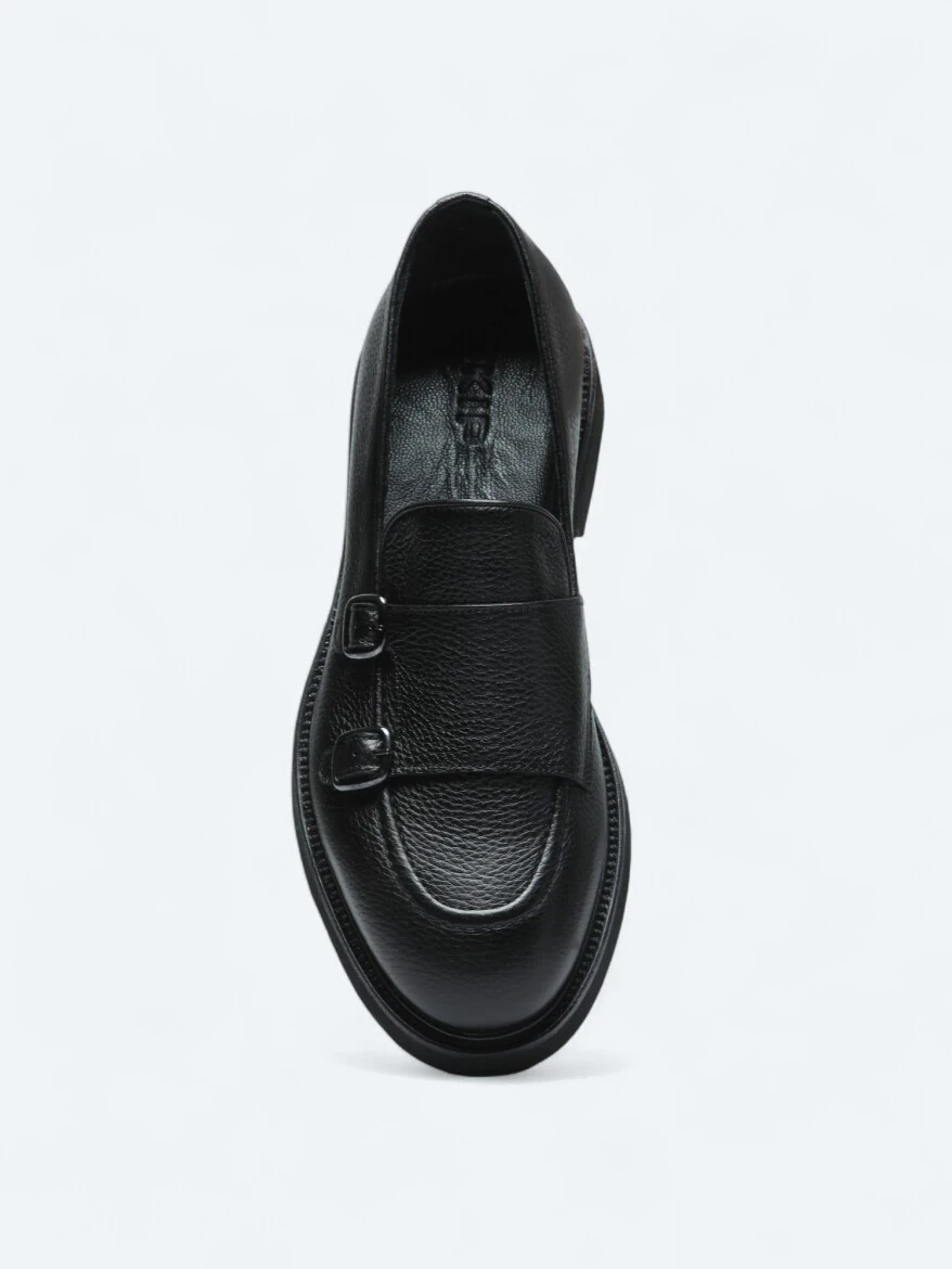 Siyah Loafer - 3