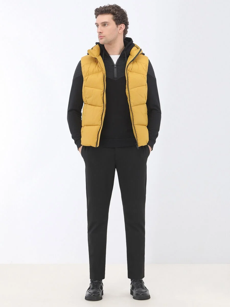Siyah Örme Jogging Fit Casual Pantolon - 3