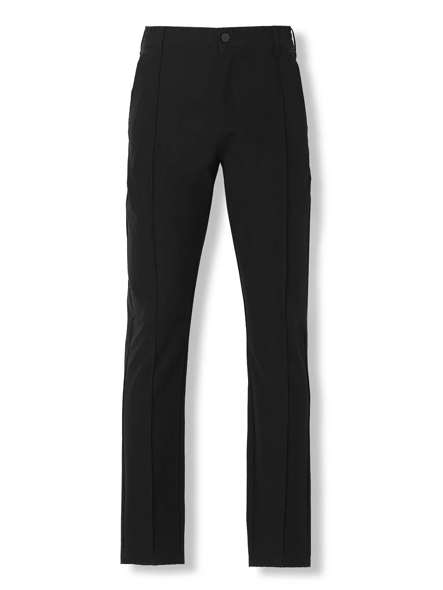 Siyah Örme Jogging Fit Casual Pantolon - 6