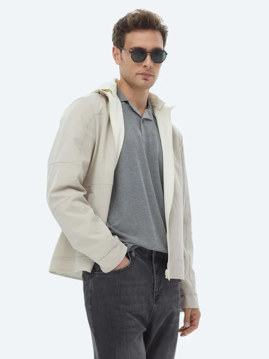 Stone Double-Sided Weaving Coat - 7