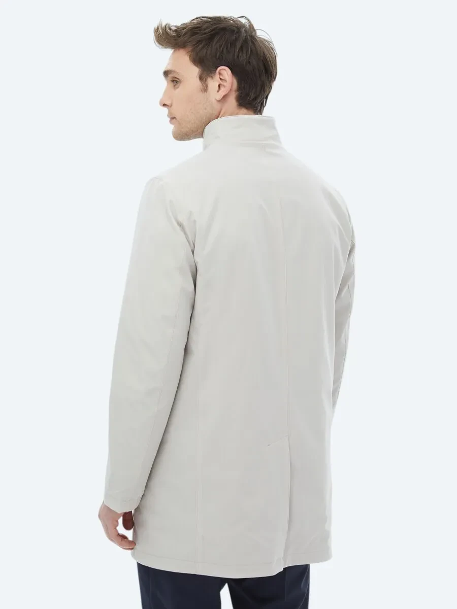 Stone Double-Sided Weaving Rain Coat - 14