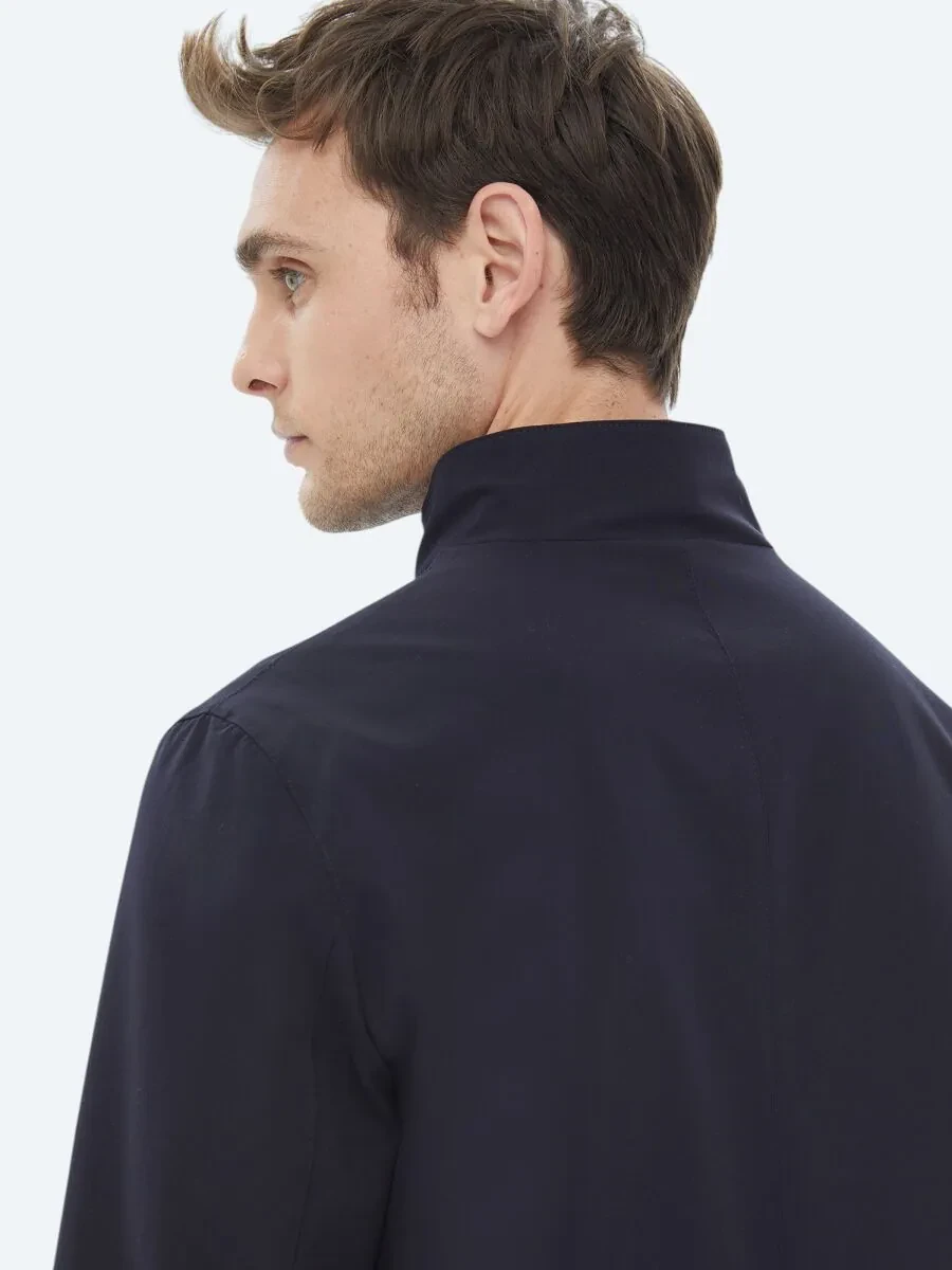 Stone Double-Sided Weaving Rain Coat - 15