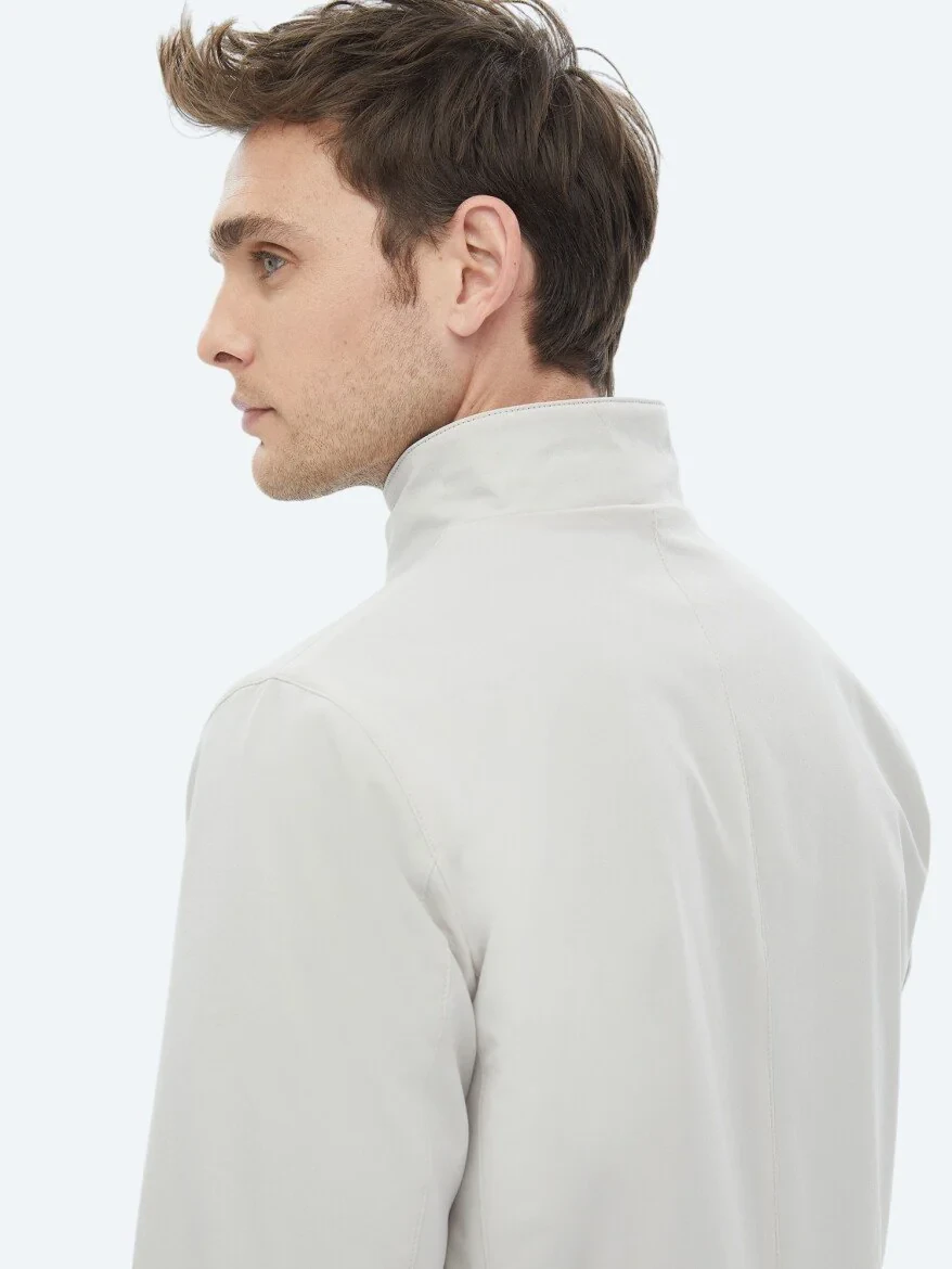 Stone Double-Sided Weaving Rain Coat - 16
