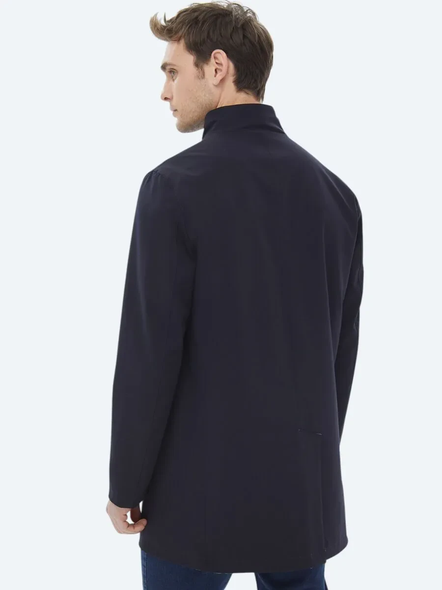 Stone Double-Sided Weaving Rain Coat - 17
