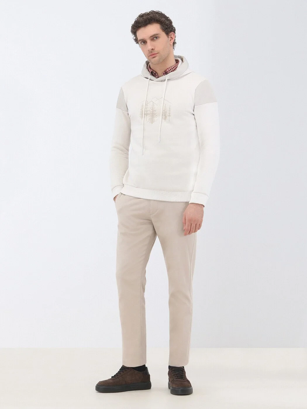 Stone Hooded Sweatshirt - 2