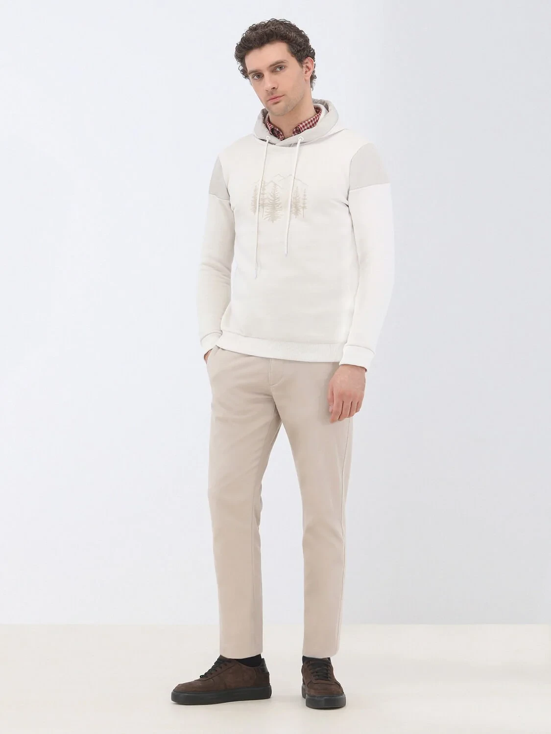 Stone Hooded Sweatshirt - 2