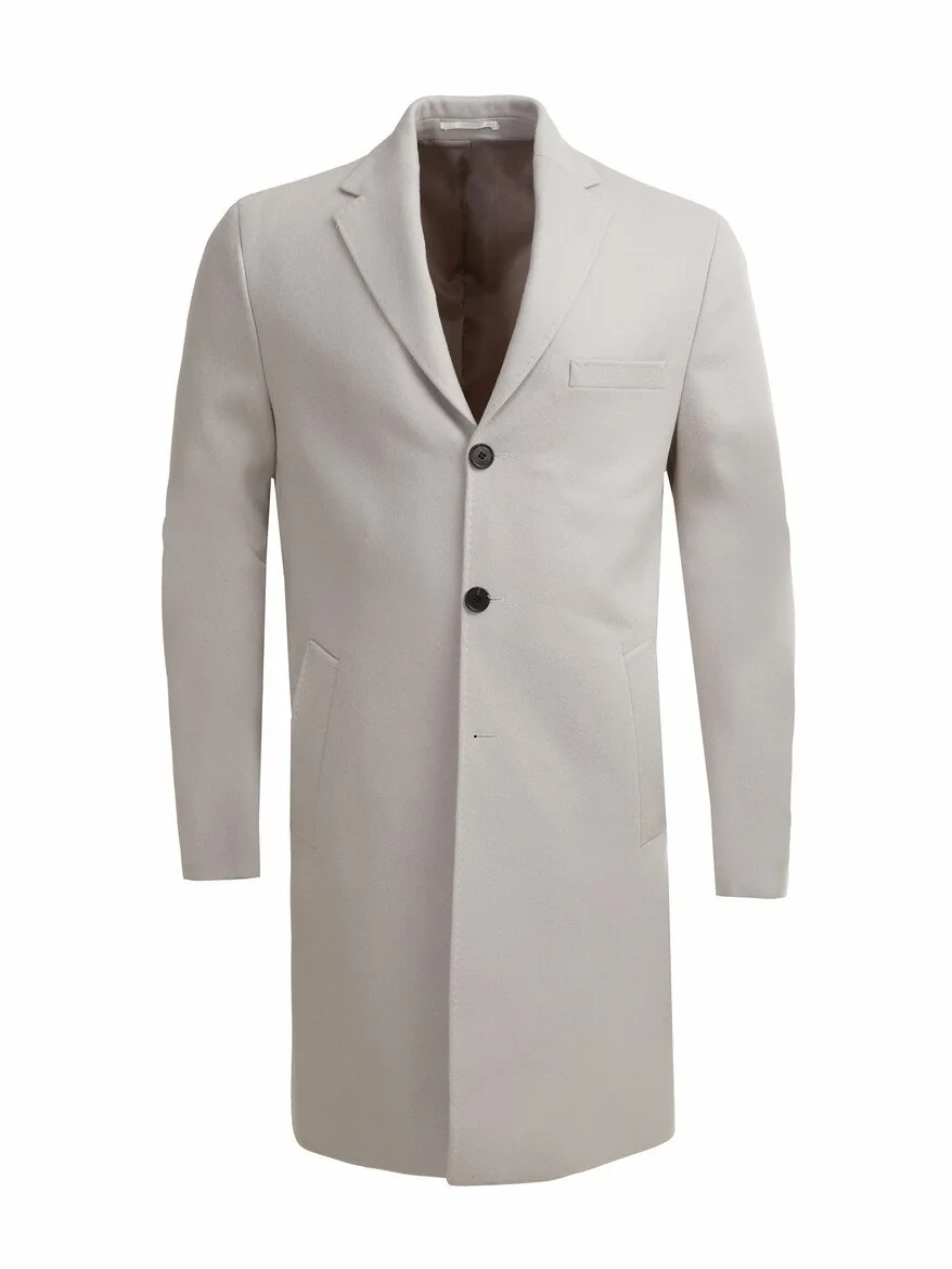 Stone Knitting Overcoat - 1