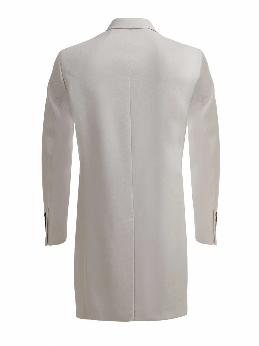 Stone Knitting Overcoat - 5