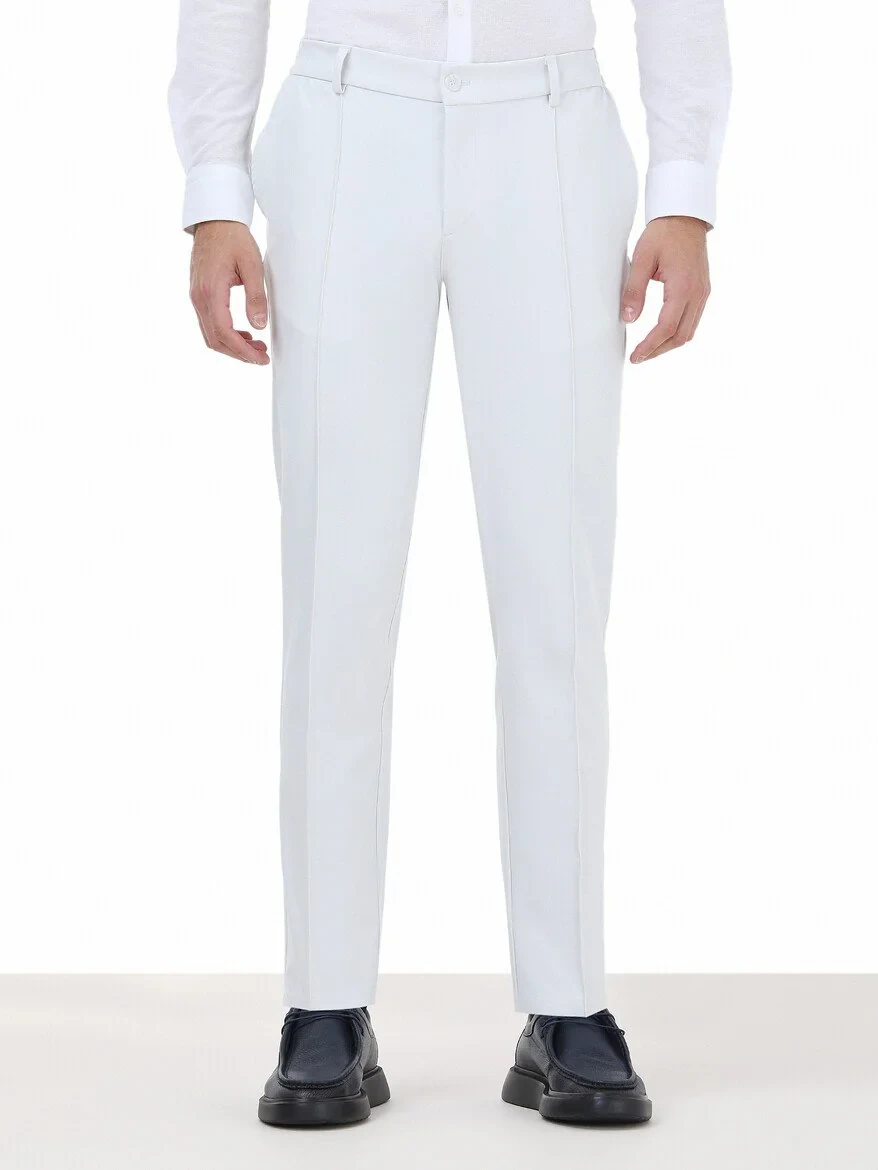 Stone Weaving Jogging Fit Casual Trousers - 1