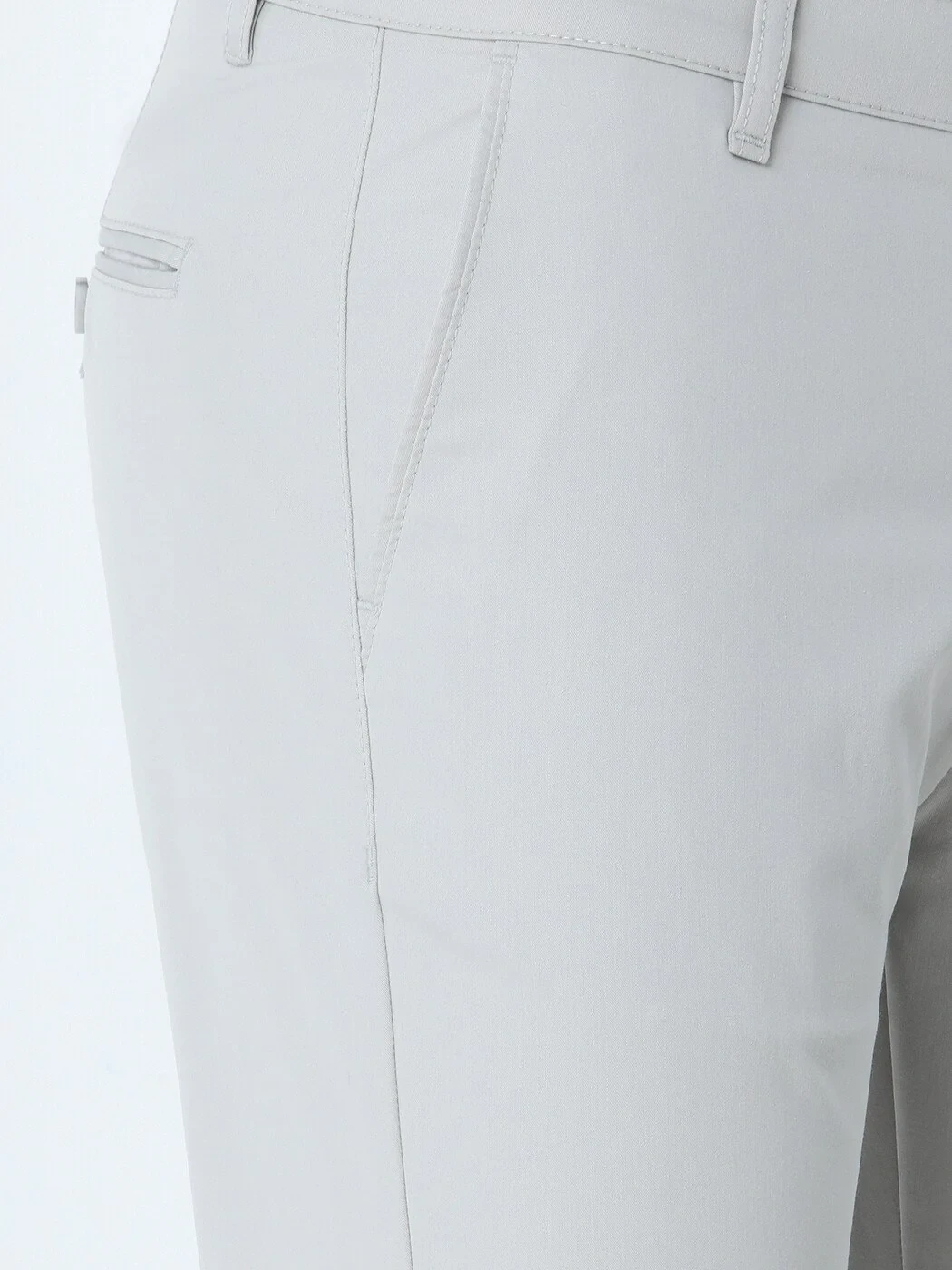 Stone Weaving Slim Fit Casual Trousers - 2