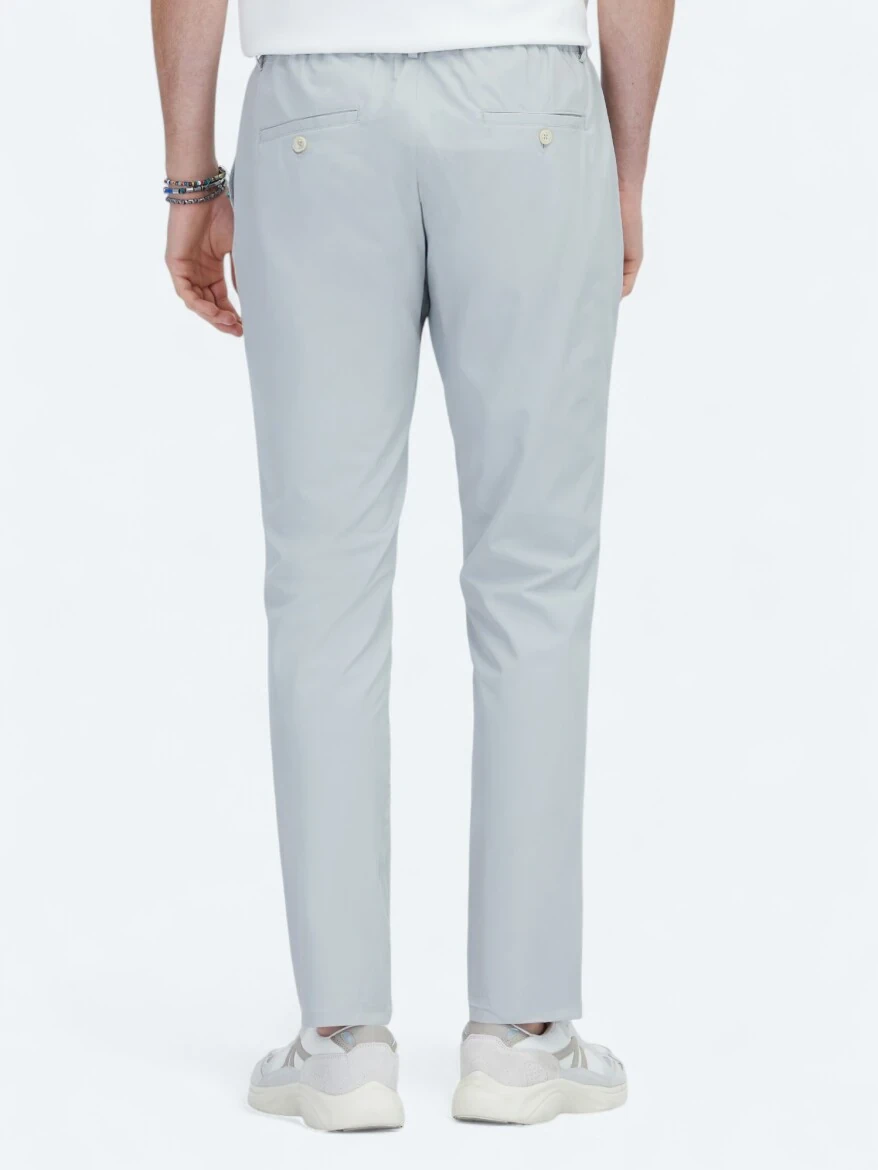 Taş Düz Dokuma Casual Pantolon - 4