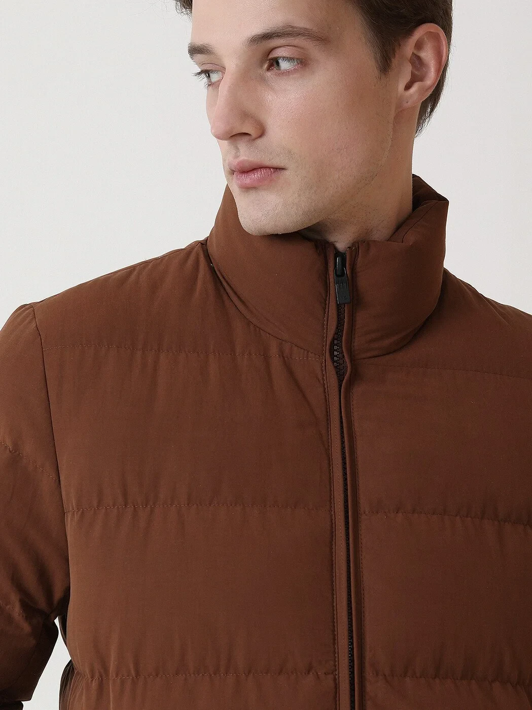 Tile Red Weaving Coat - 2