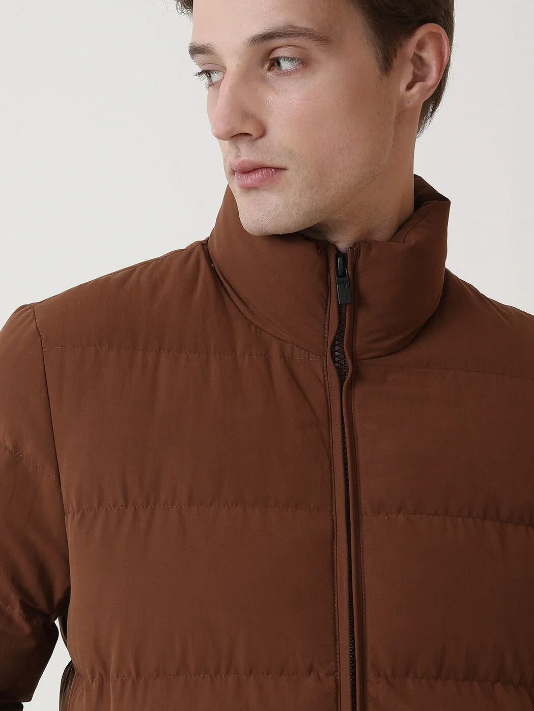 Tile Red Weaving Coat - 2