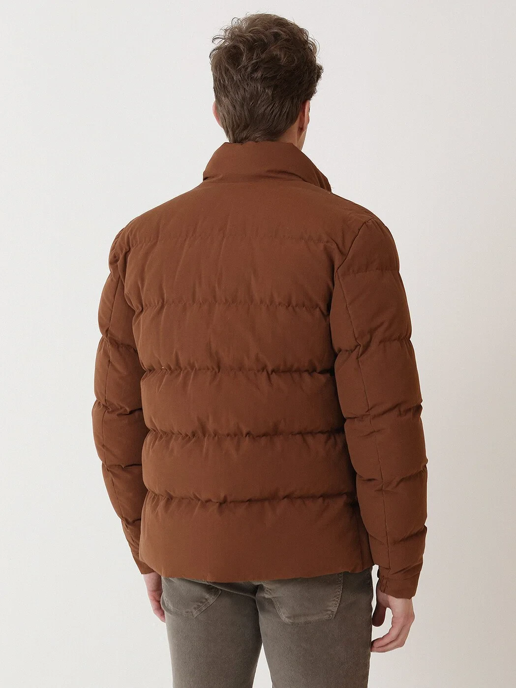 Tile Red Weaving Coat - 5