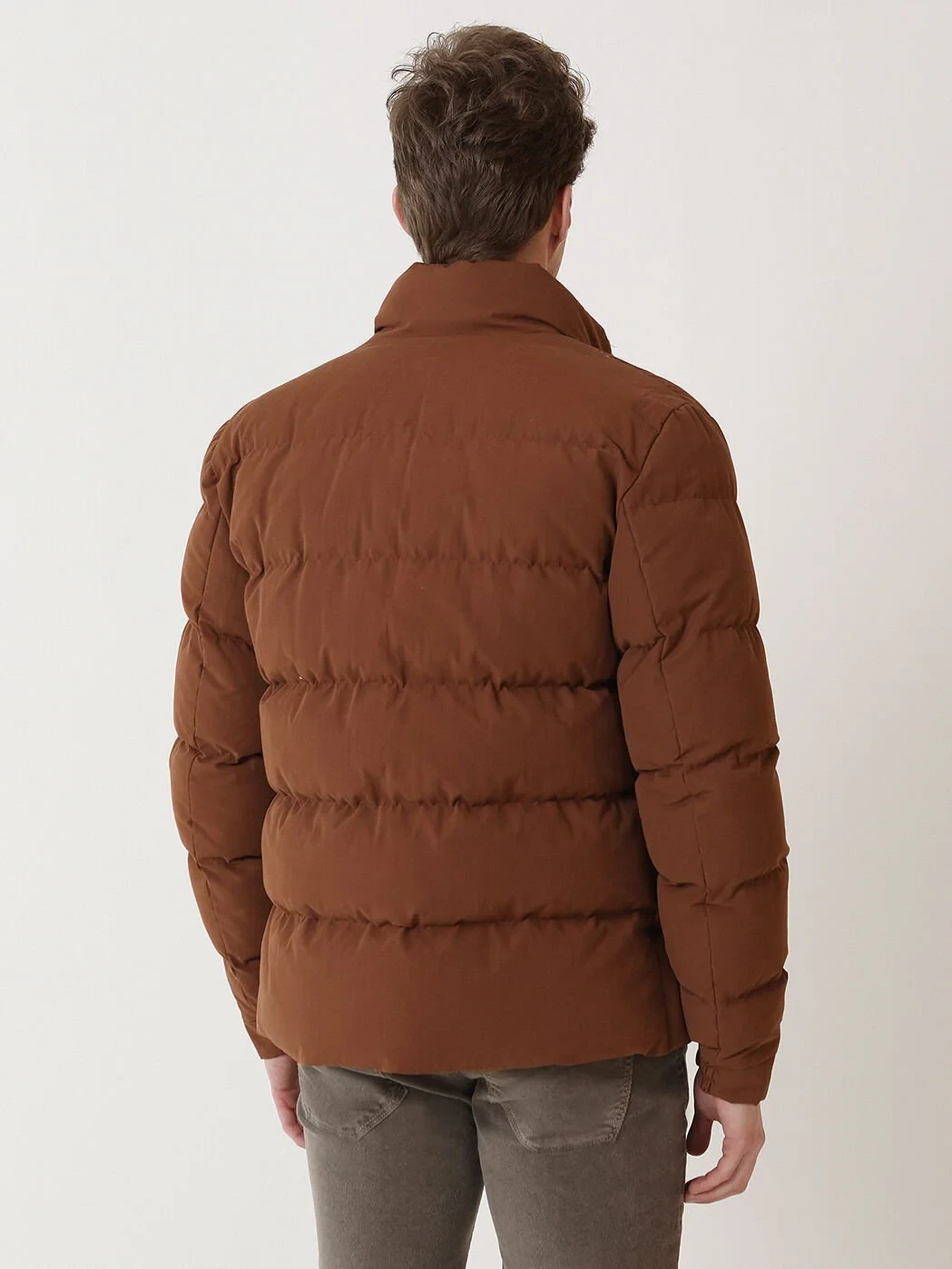 Tile Red Weaving Coat - 5