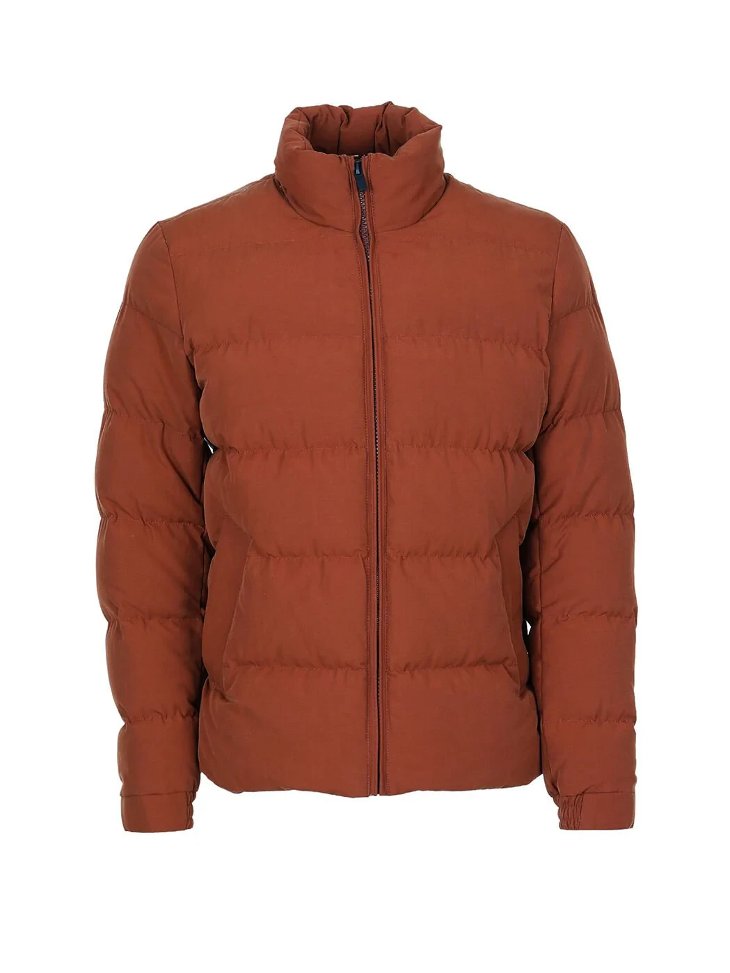 Tile Red Weaving Coat - 6