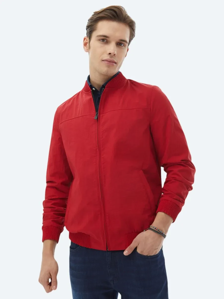 Vermilion Weaving Coat - 1