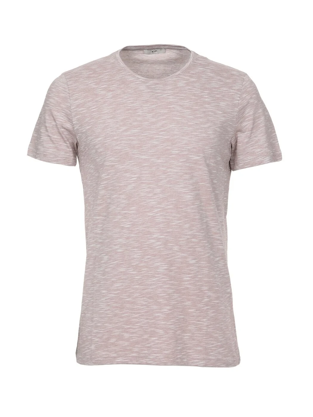 Vizon Bisiklet Yaka Pamuk Karışımlı T-Shirt - 6