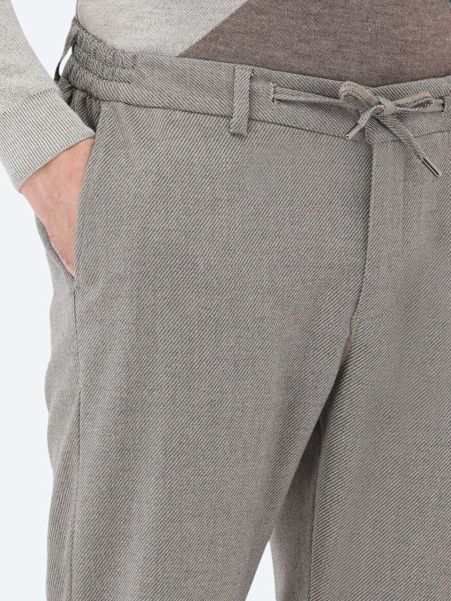 Vizon Dokuma Jogging Fit Casual Pantolon - 3