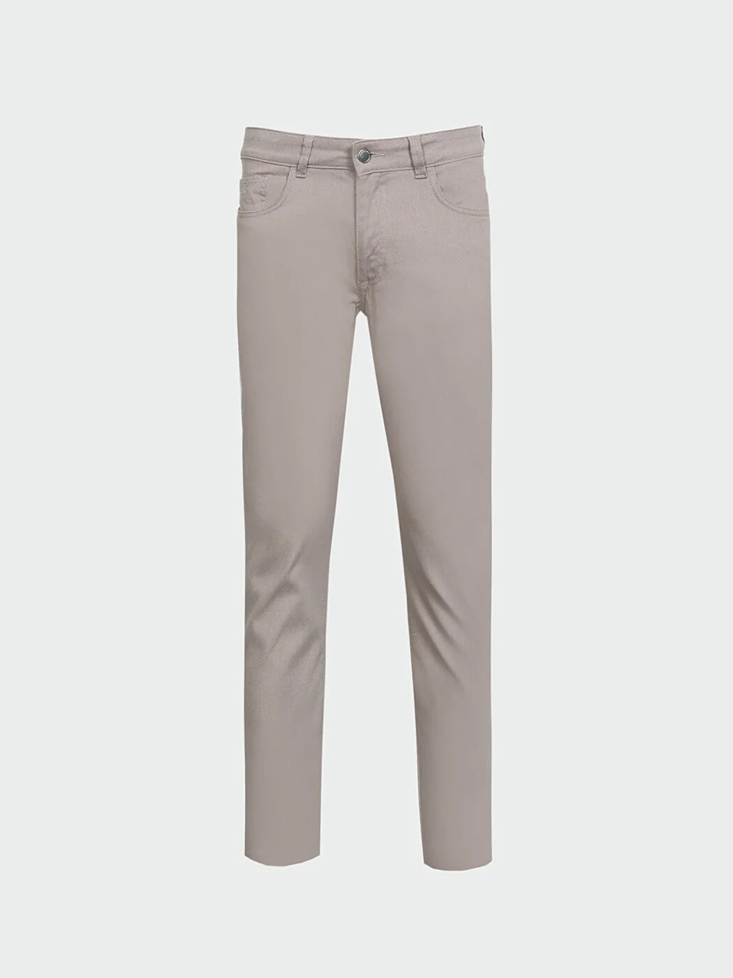 Vizon Dokuma Slim Fit Casual Pamuk Karışımlı Pantolon - 6