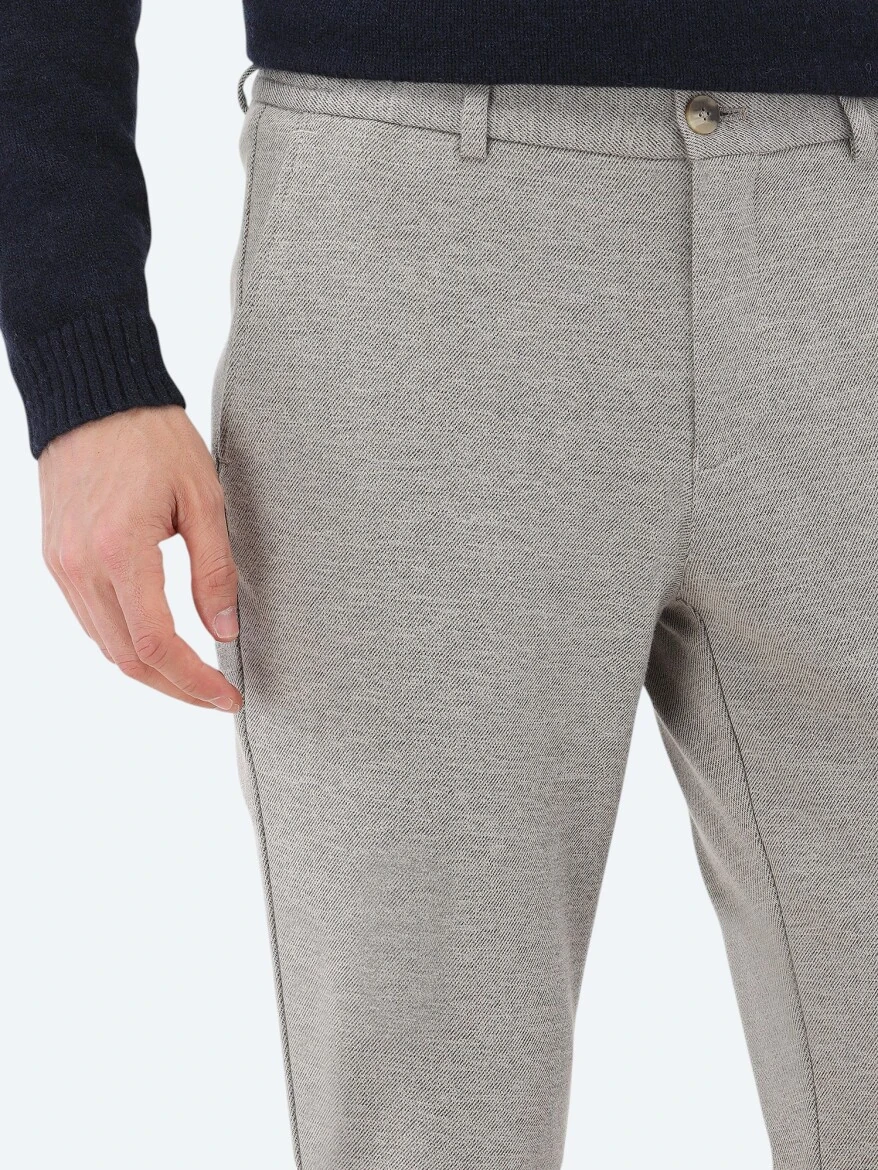 Vizon Örme Jogging Fit Casual Pamuk Karışımlı Pantolon - 3