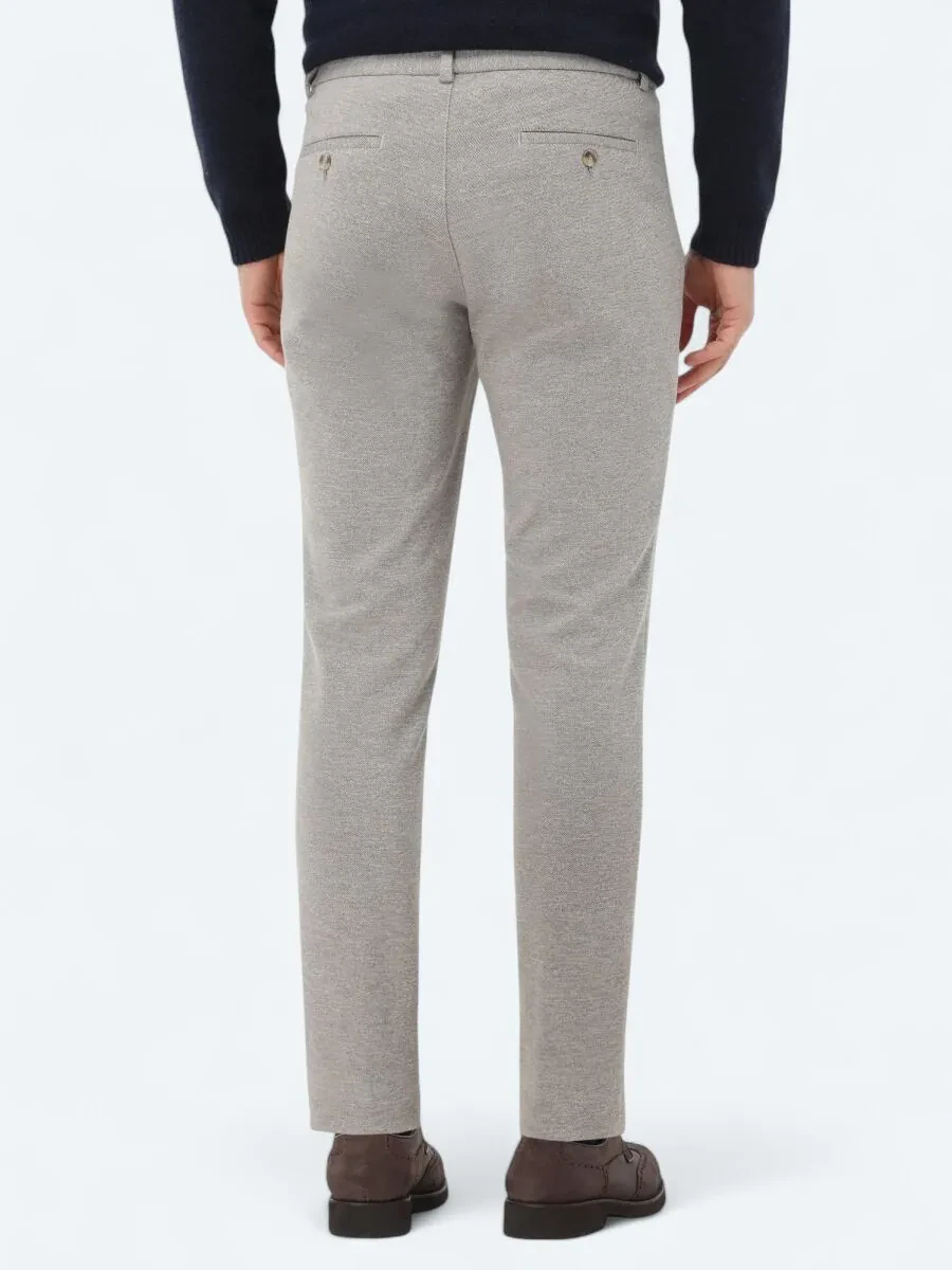 Vizon Örme Jogging Fit Casual Pamuk Karışımlı Pantolon - 4