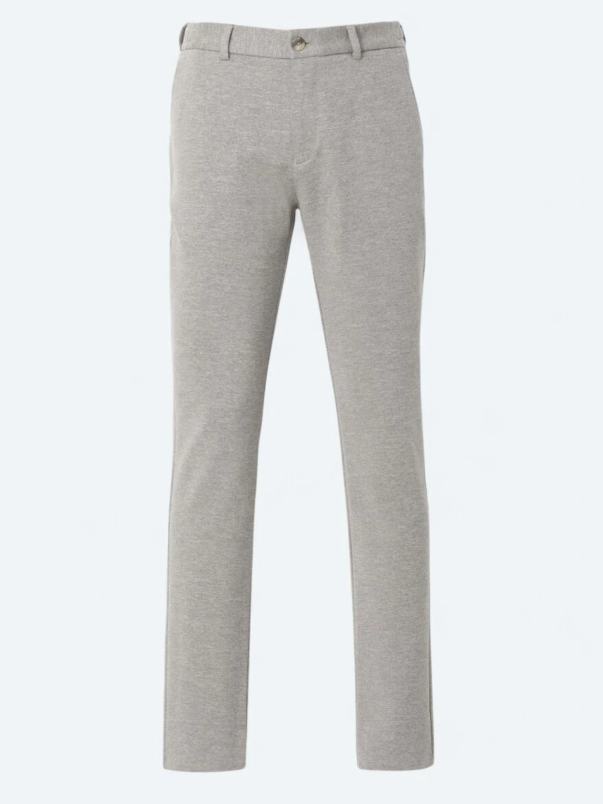 Vizon Örme Jogging Fit Casual Pamuk Karışımlı Pantolon - 5
