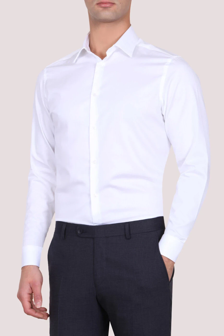 White 100% Cotton Shirt - 1