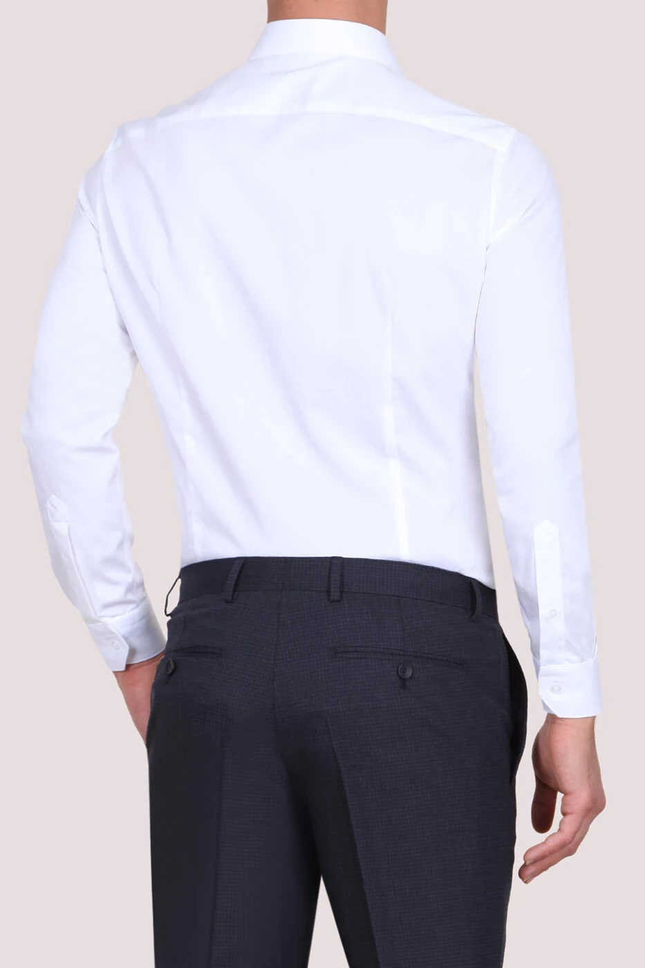 White 100% Cotton Shirt - 2