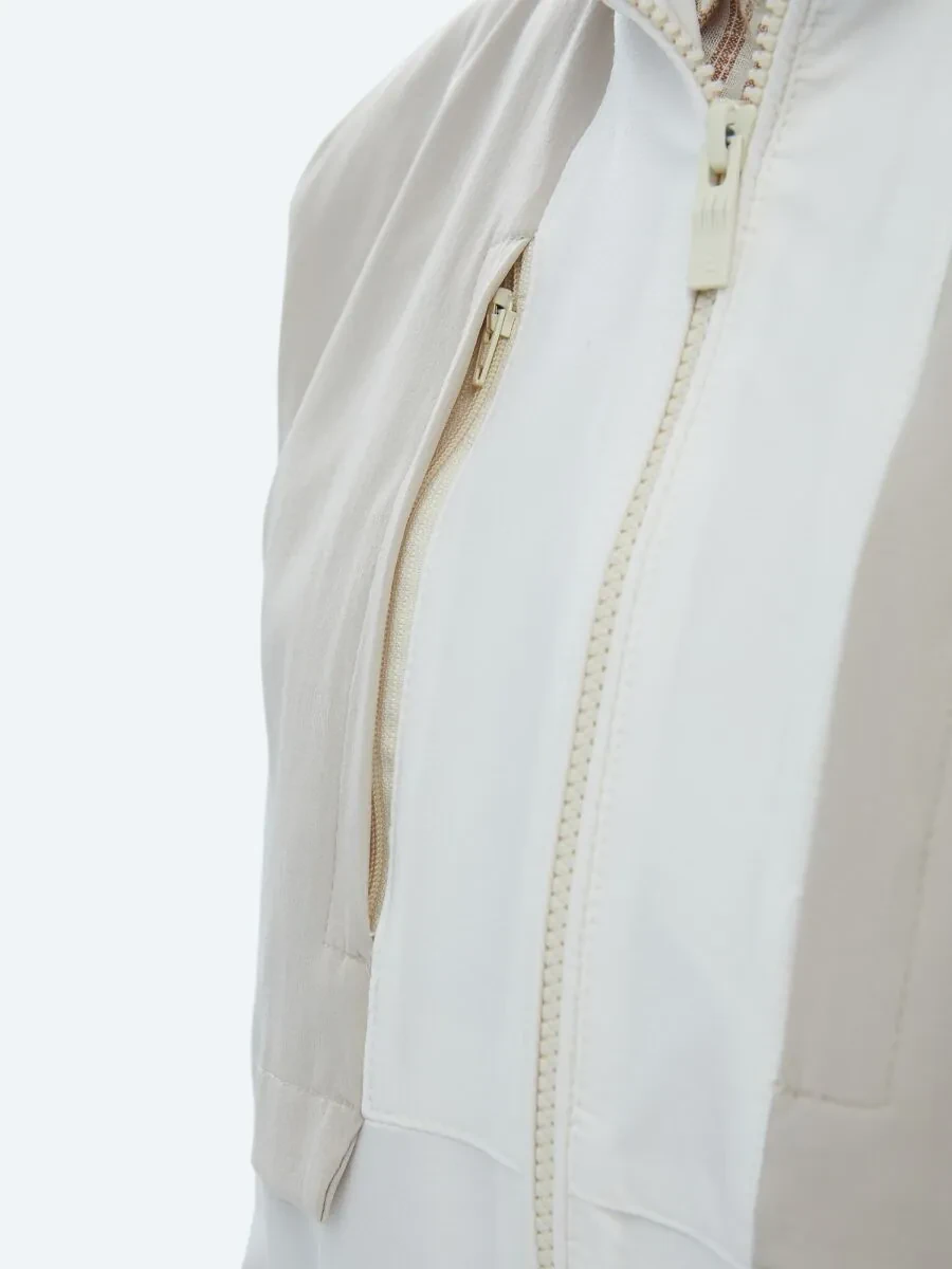White Weaving Coat - 6