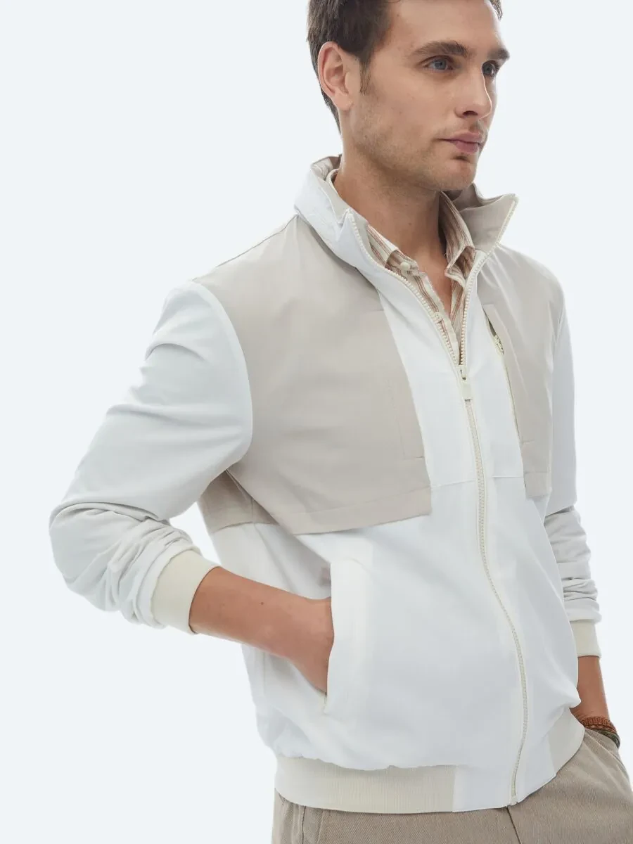 White Weaving Coat - 9