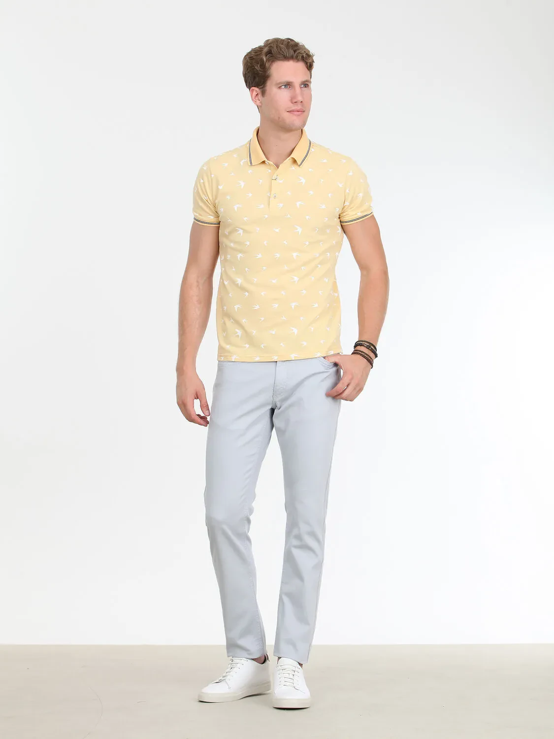 Yellow 100% Cotton T-Shirt - 2