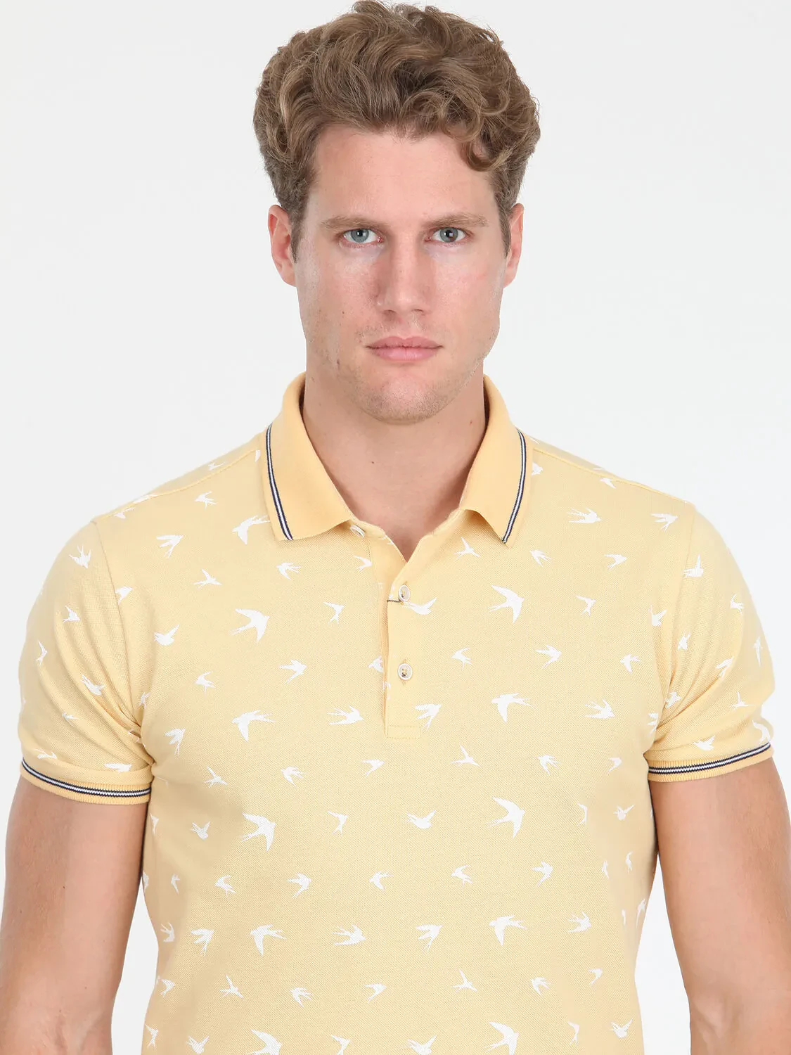 Yellow 100% Cotton T-Shirt - 3