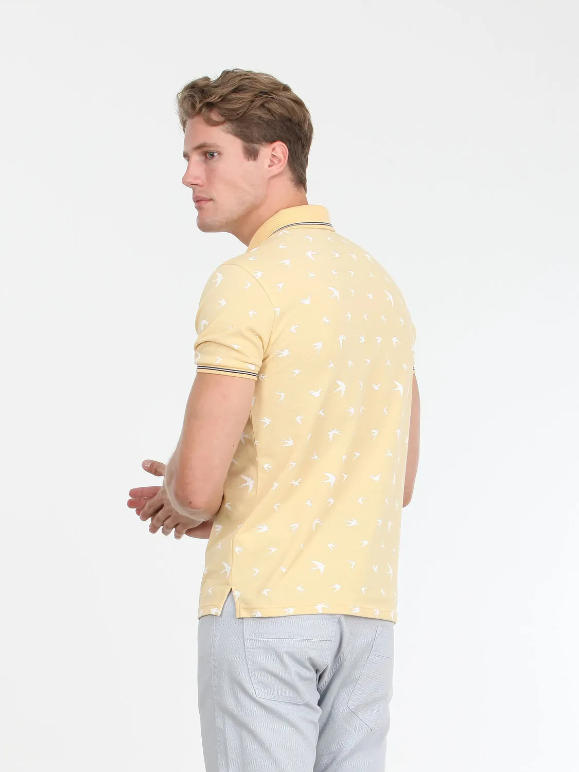Yellow 100% Cotton T-Shirt - 4