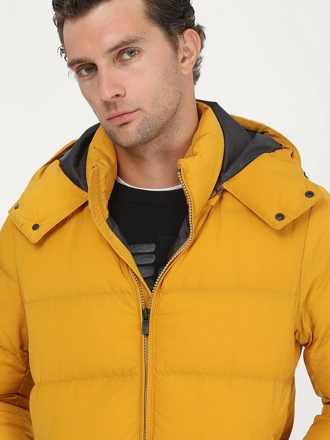 Yellow Weaving Coat - 3