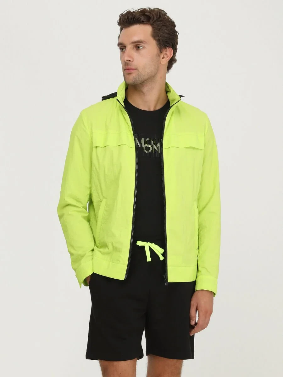 Yellow Weaving Coat - 1